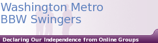 Welcome to Washington Metro BBW Swingers